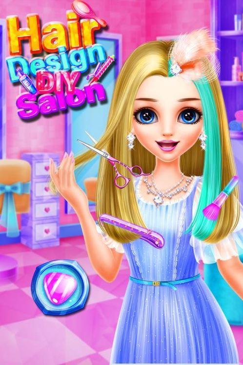 Fashion Hair Saloon - Princess Makeup Salon Games