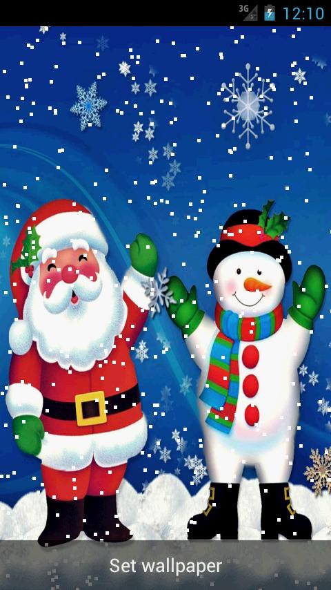 Snow Rain Live Wallpaper