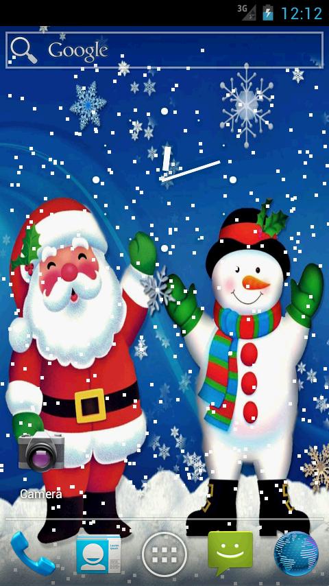 Snow Rain Live Wallpaper