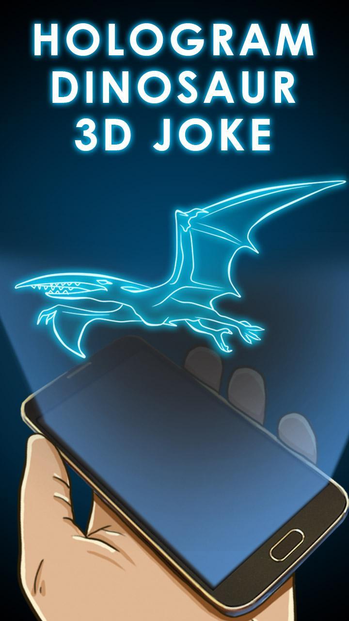 Hologram Dinosaur 3D Joke