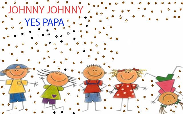 Johny Johny Yes Papa Kid Rhyme