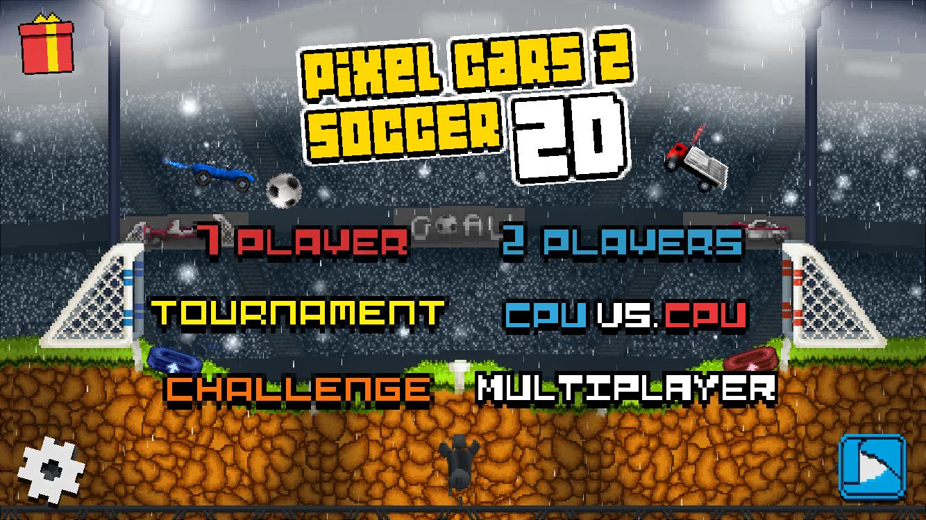Pixel Cars 2 Soccer