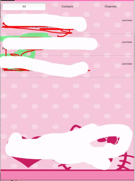 BBM TEMA hello kitty tutorial