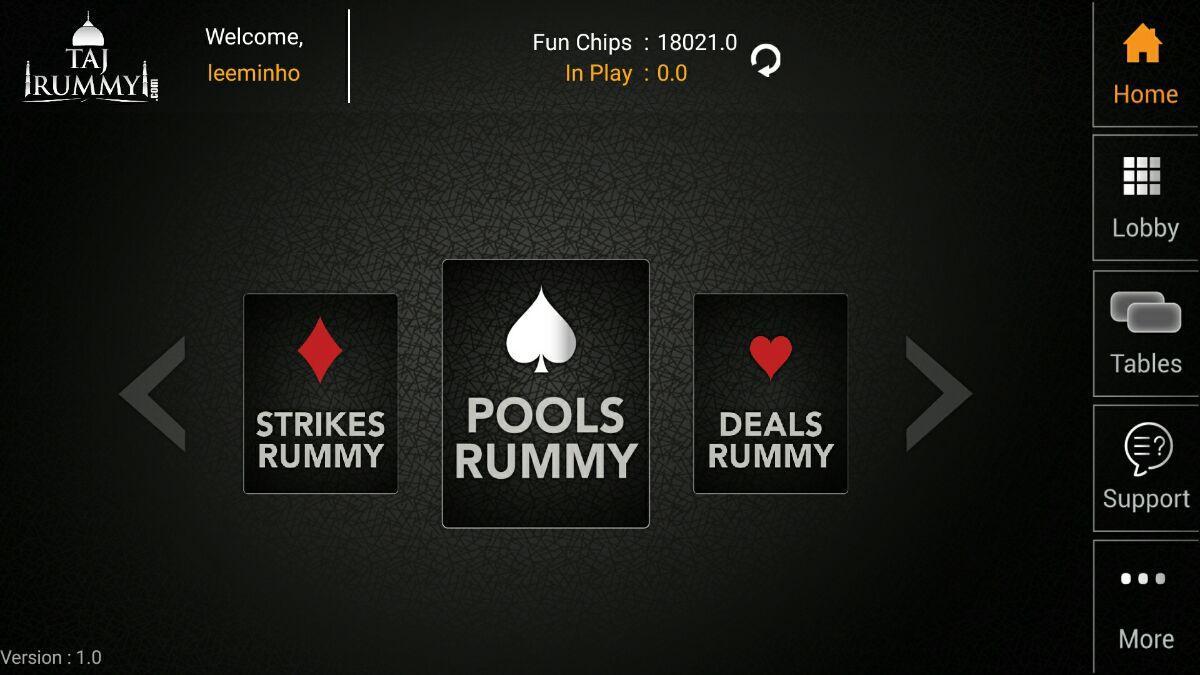 Taj Rummy - Free Rummy Games