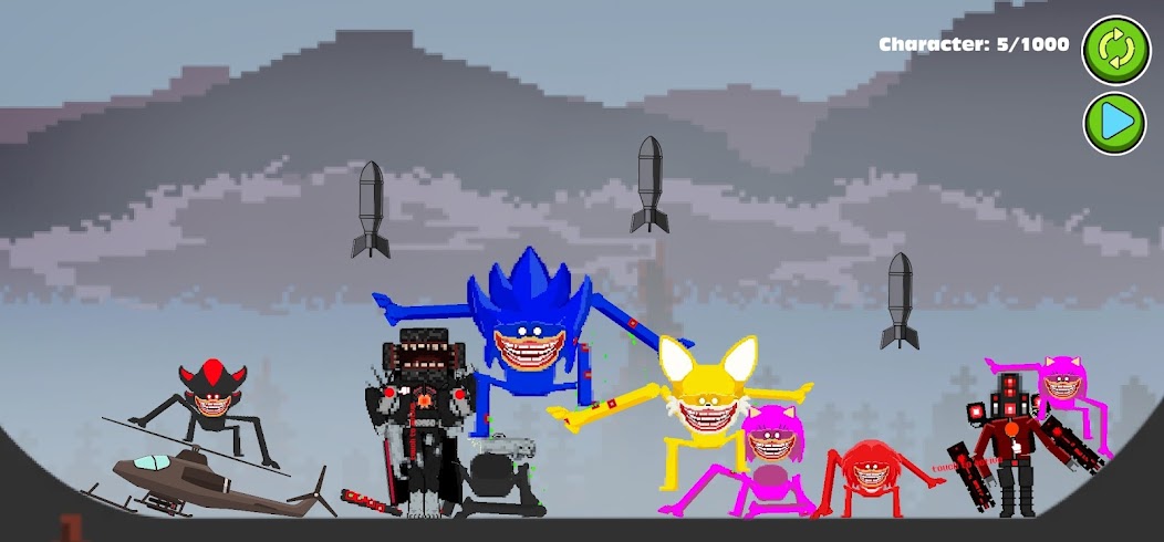 Blue Monster Playground