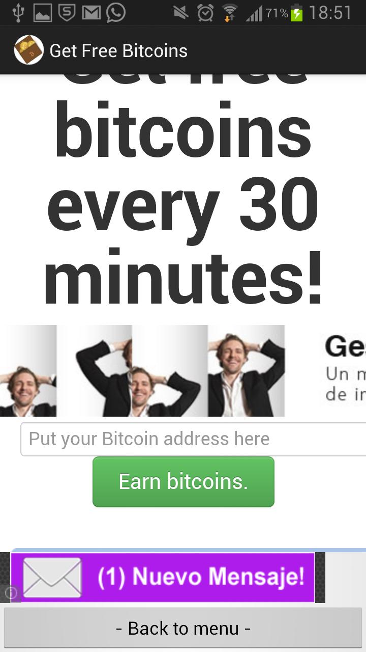 Get Free Bitcoins every day