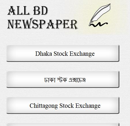 All BD Newspaper