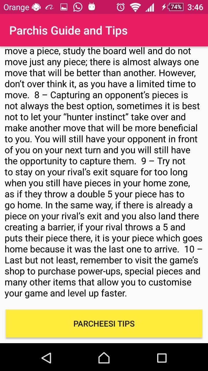 Parchis Guide & Tips