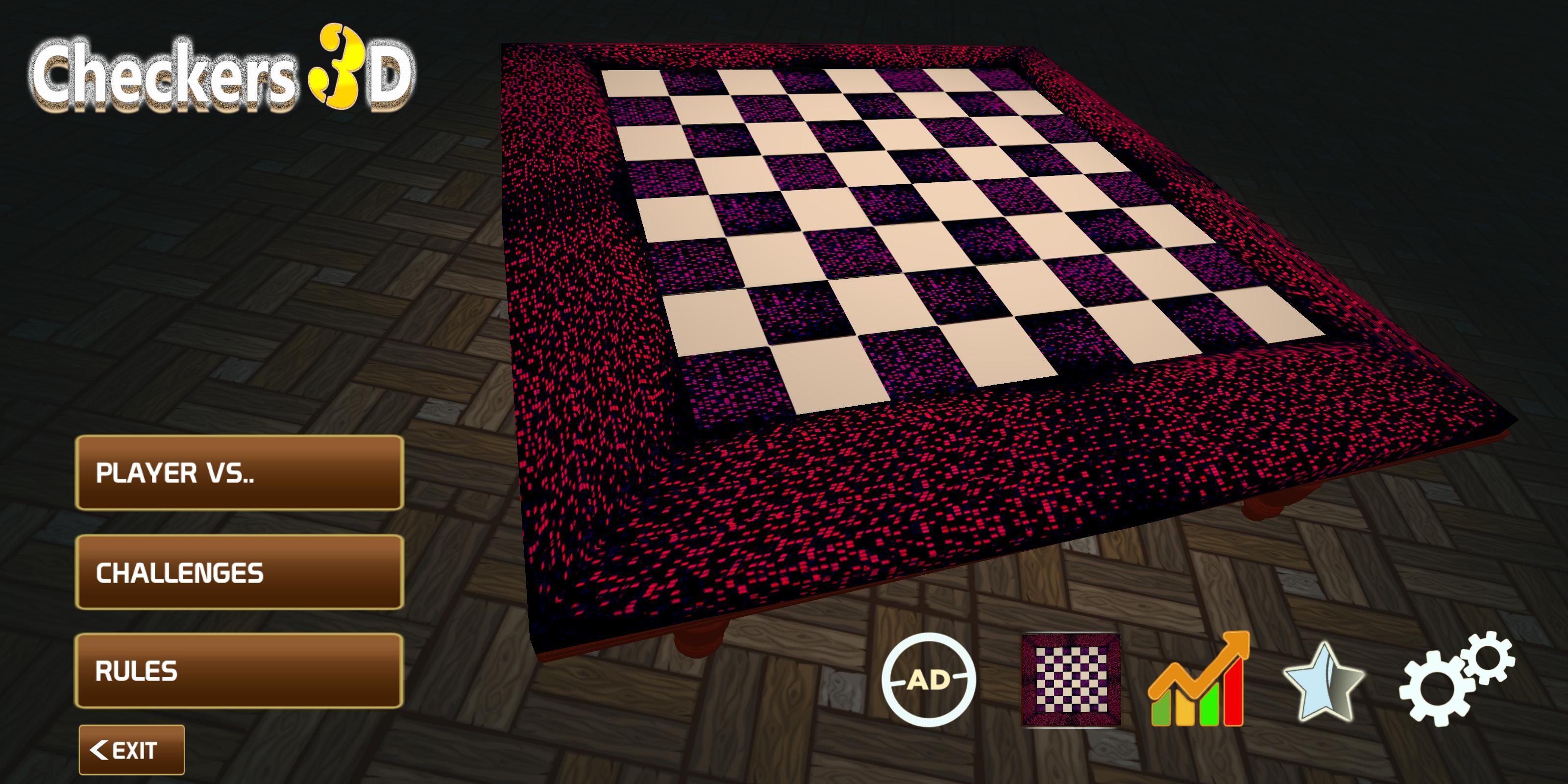 Checkers Damas Draughts Games