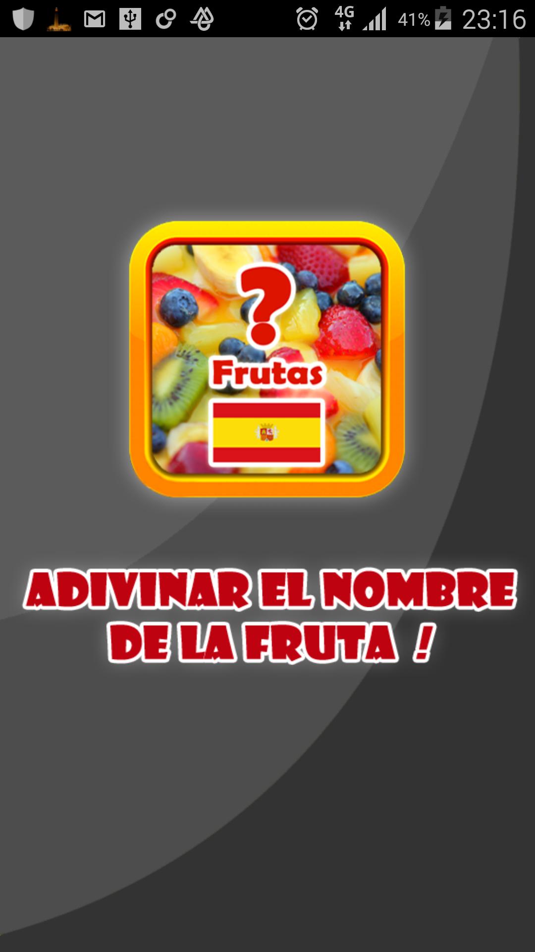 1 Foto 1 Palabra : Frutas Quiz