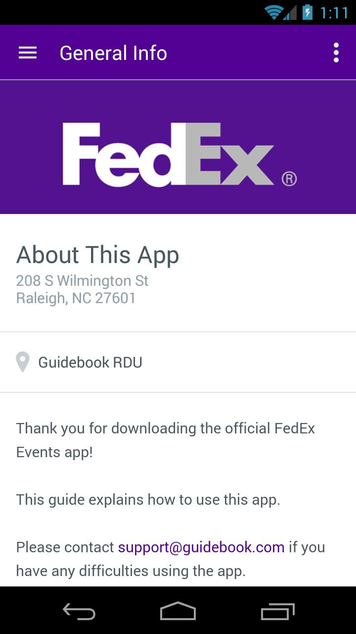 FedEx Team Events