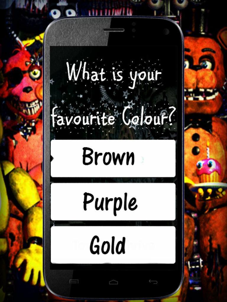 Which Animatronic are you?