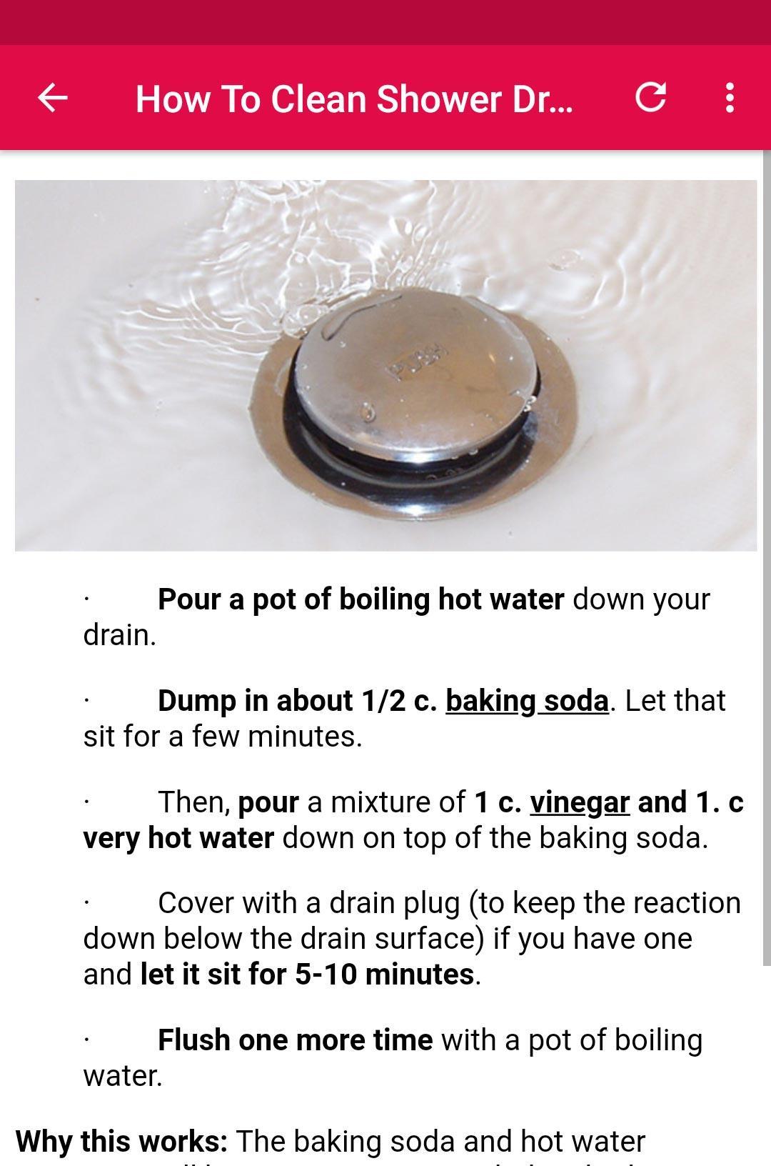 How To Unclog A Shower Drain