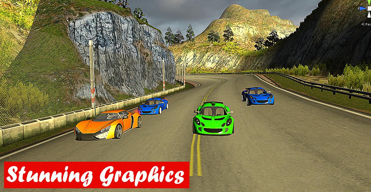 Racing Car Hilly 3D