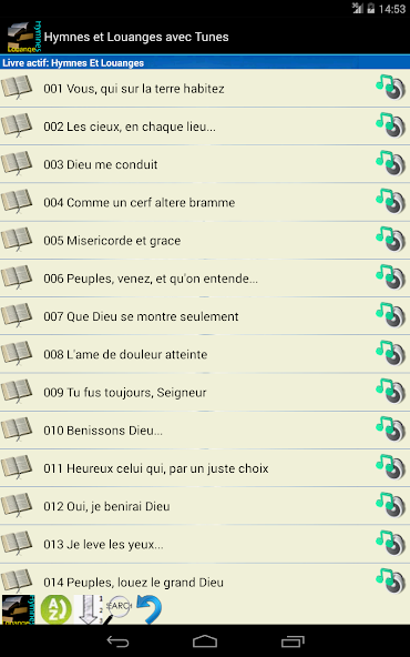 Hymns and Praise with Tunes