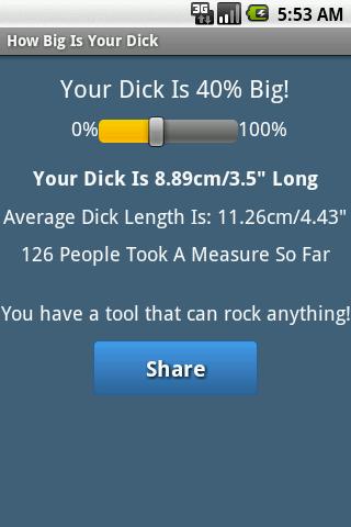 How Big Is Your Dick?