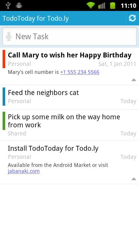 TodoToday for Todo.ly