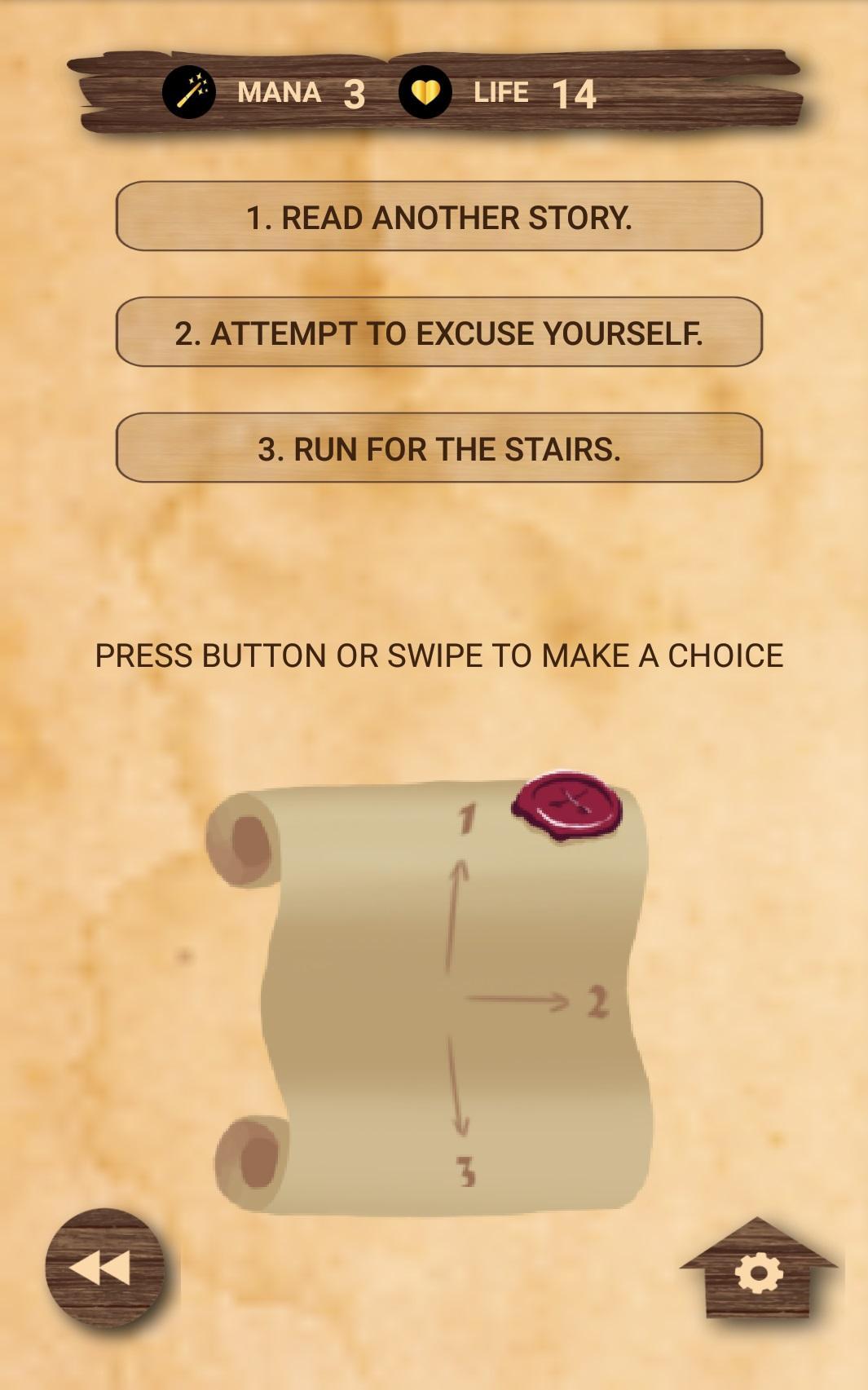 Audio Game: Wizard's Choice