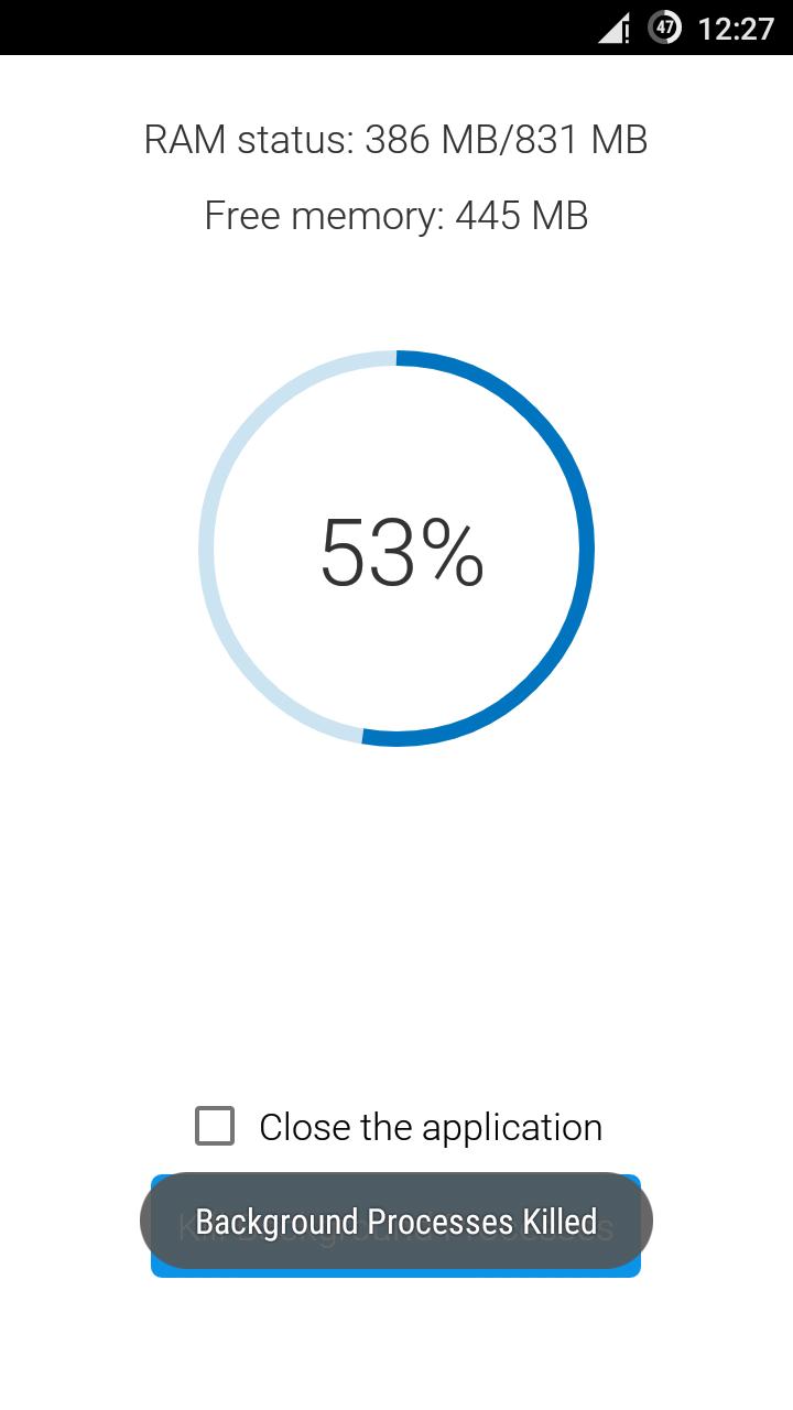 Kill Background Processes