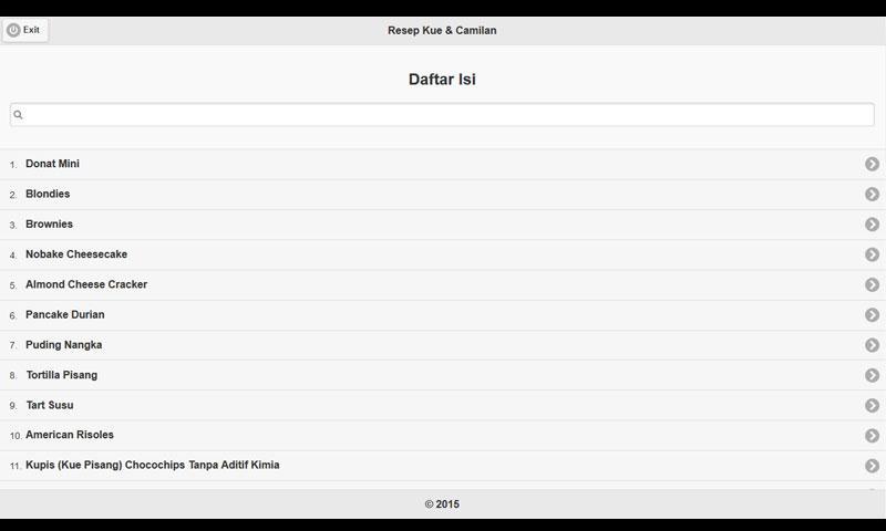 CookBook: Resep Kue & Camilan