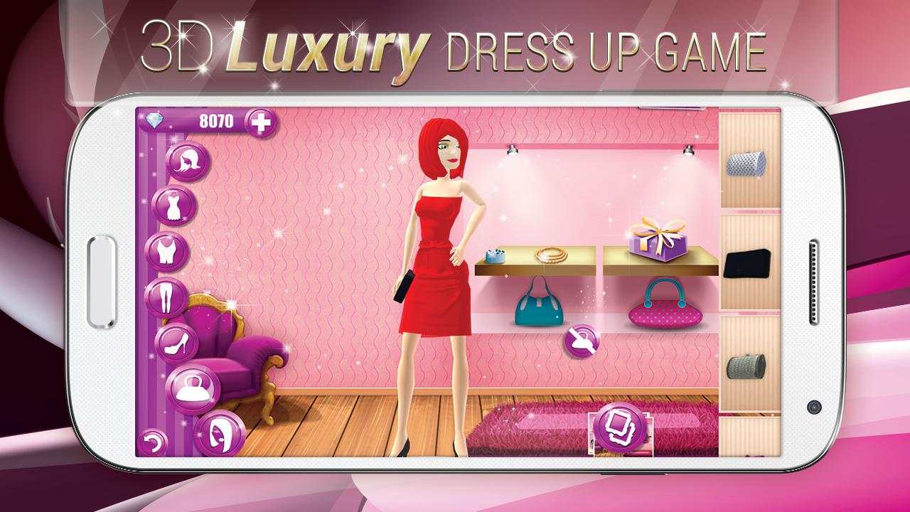 3D Luxury Dress Up Game