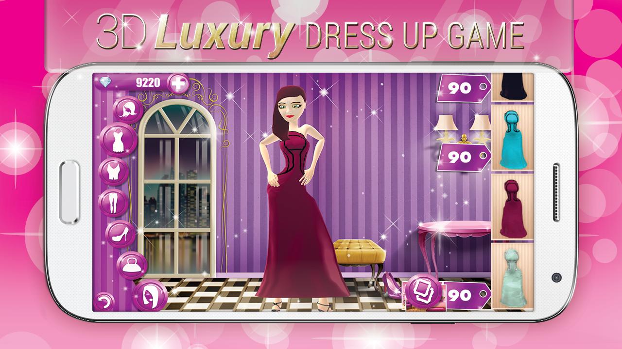 3D Luxury Dress Up Game