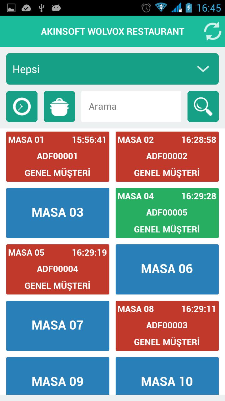 AKINSOFT Wolvox Restaurant