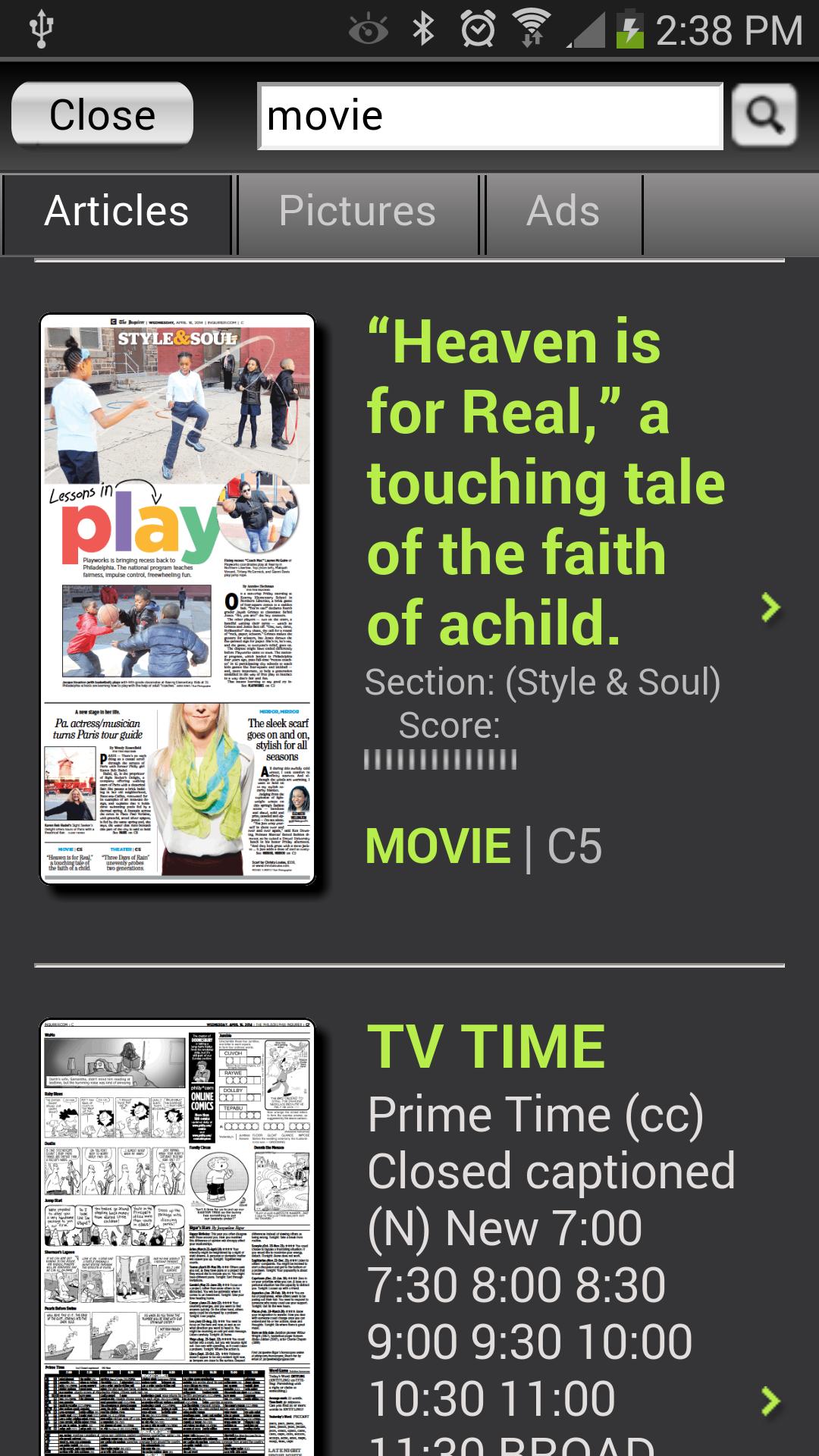 Philadelphia Inquirer e-Edition