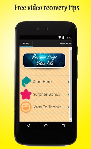 Recover Large Video File Guide