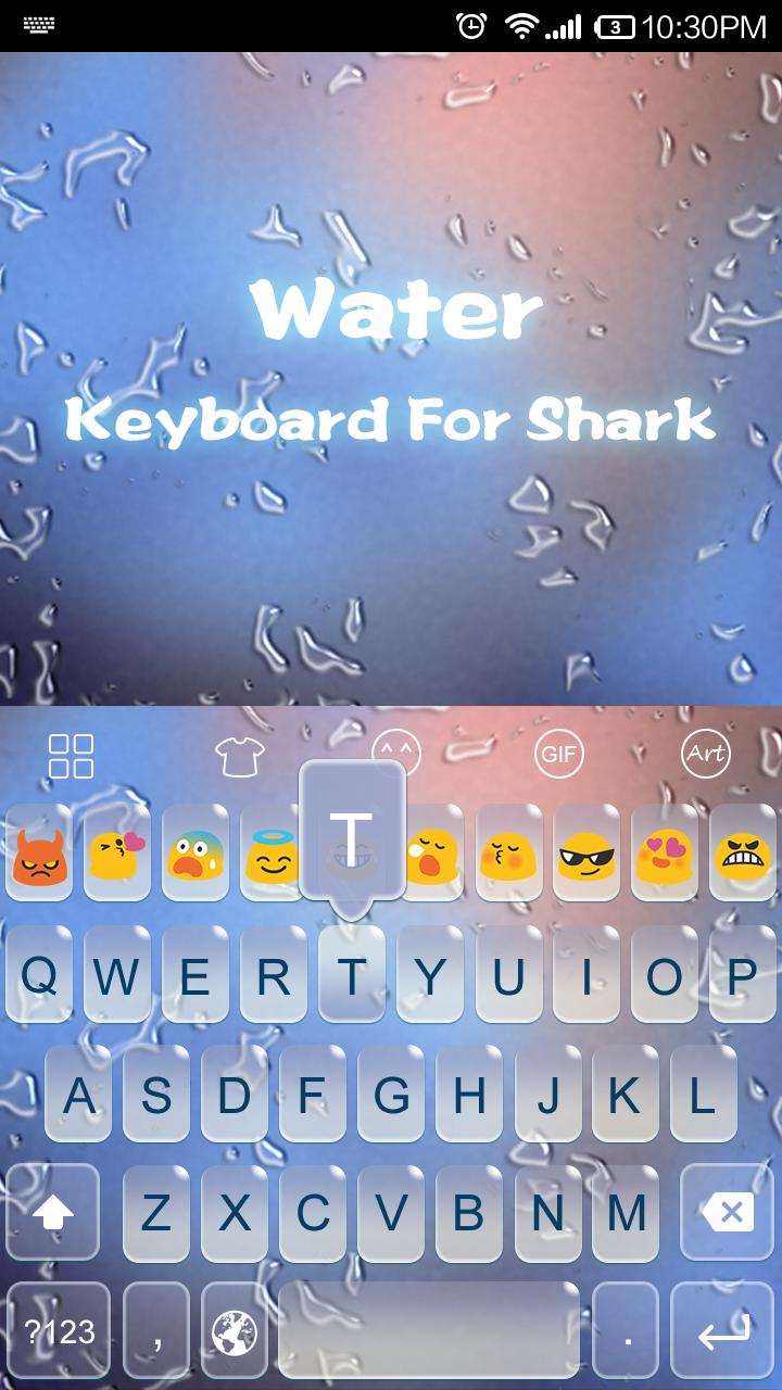 Emoji Keyboard-Water
