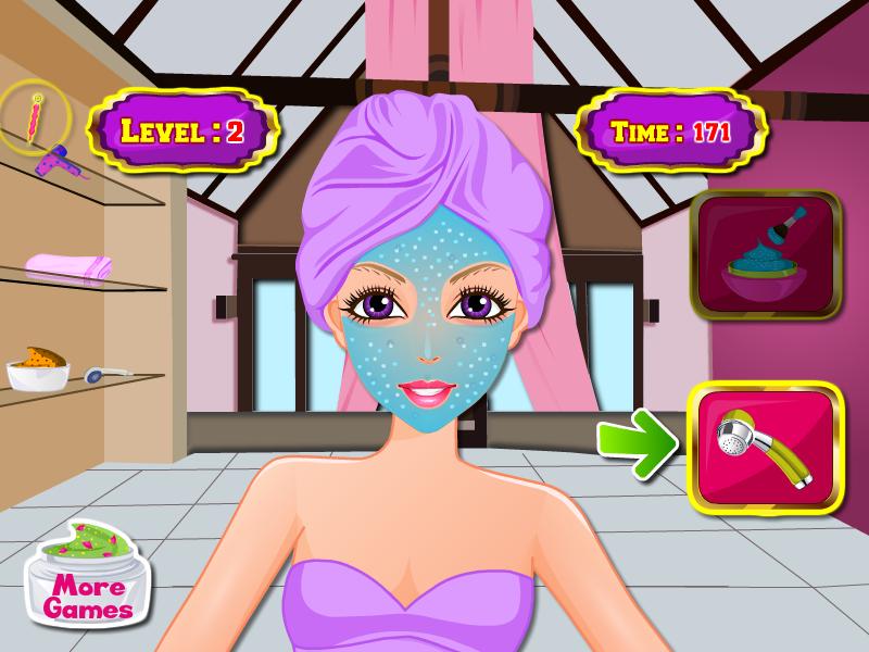 relaxing salon girls games