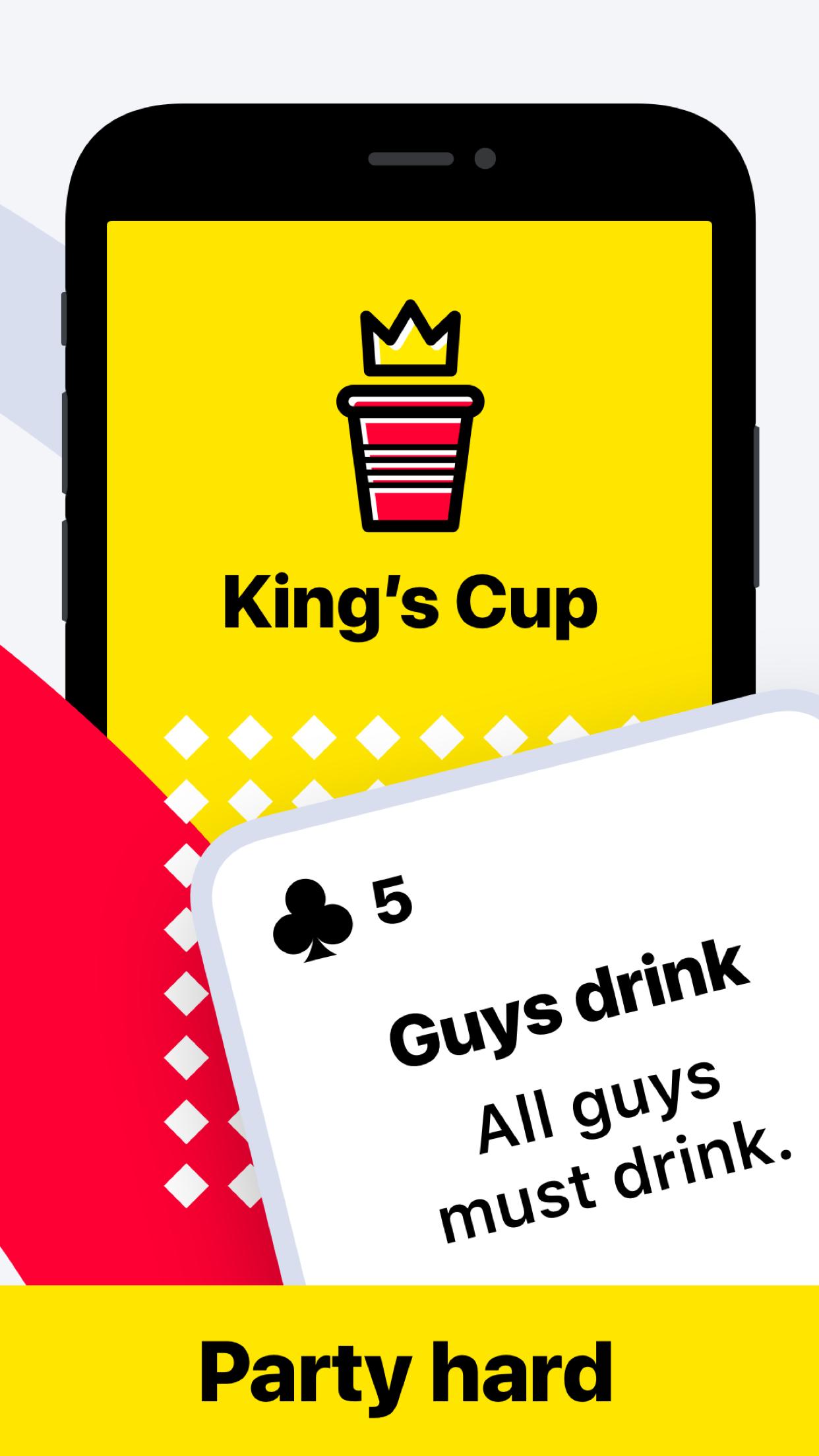Kings Cup: Drinking Card Game (Ring of Fire) Party