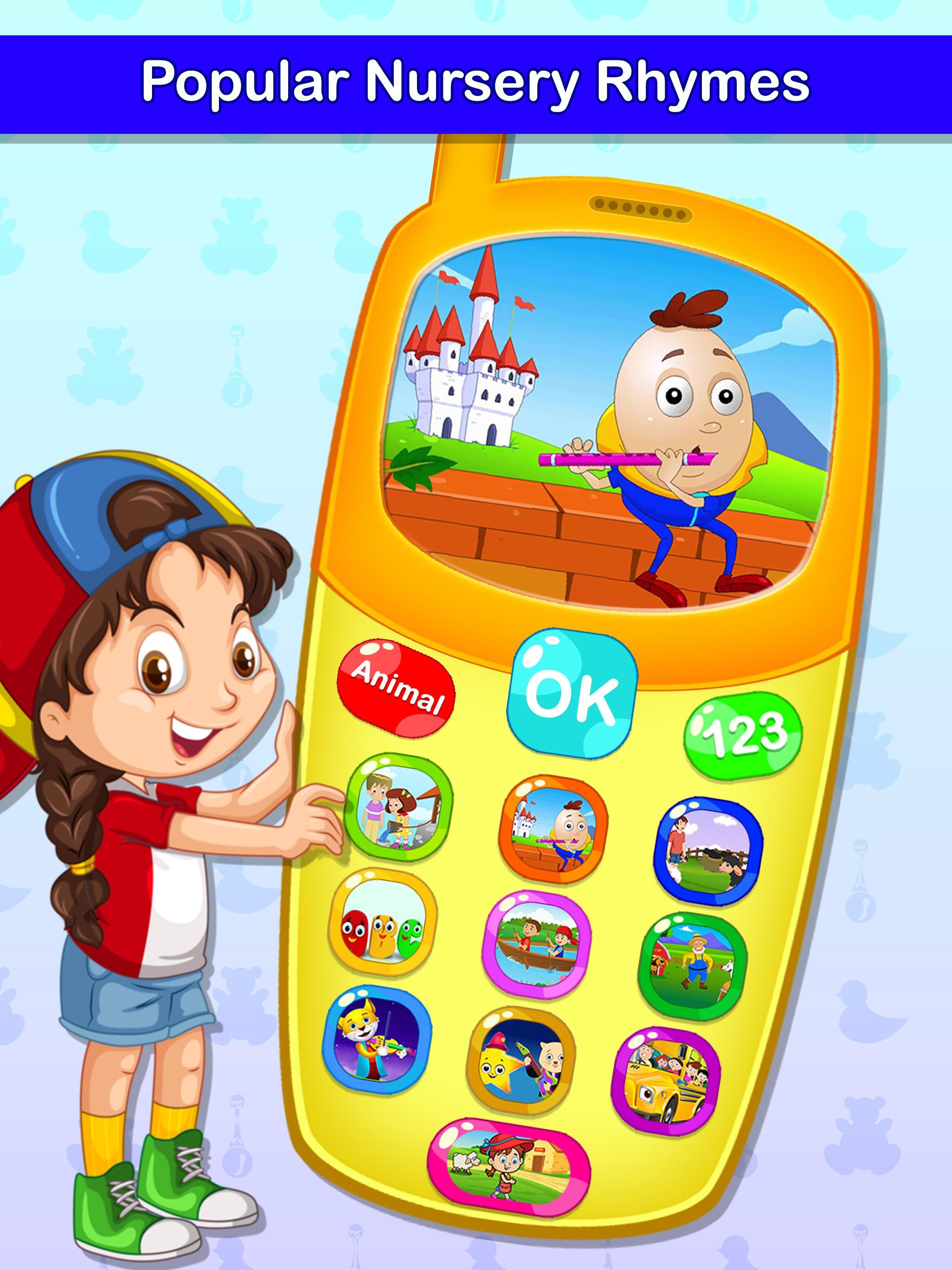 Baby Phone For Kids - Rhymes, Numbers, Animals