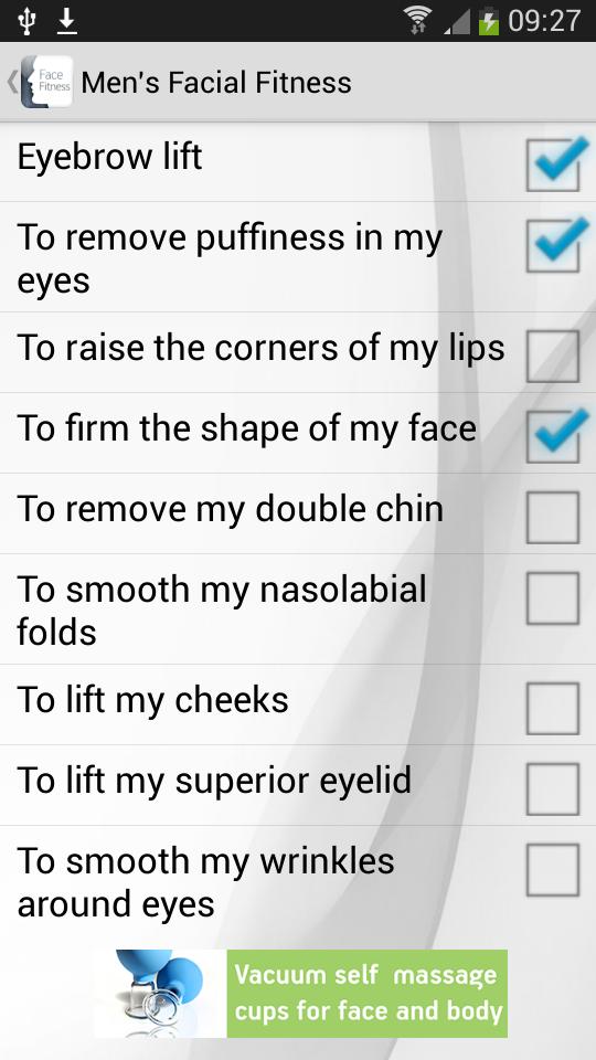 Men's Facial exercises