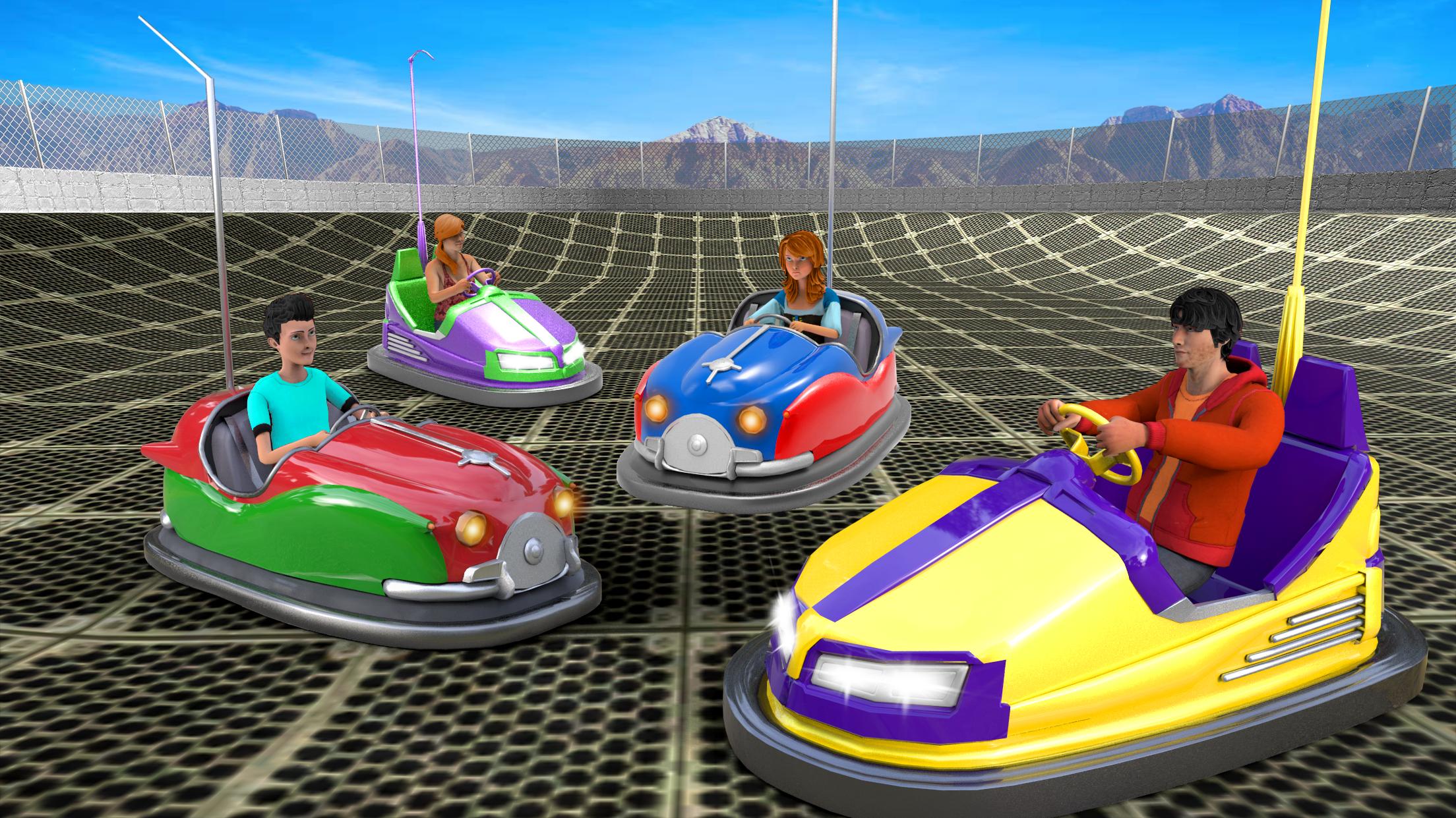 Bumper Car Crash Race