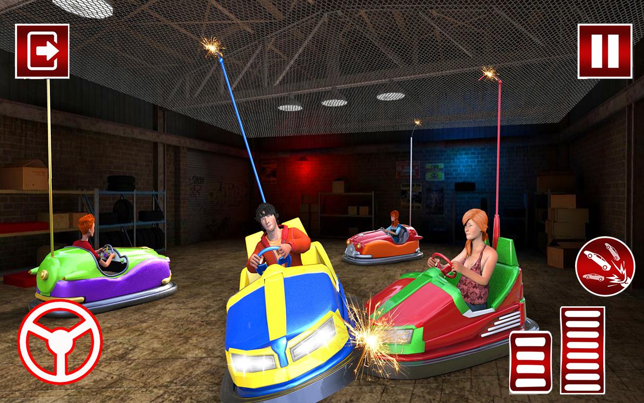 Bumper Car Crash Race