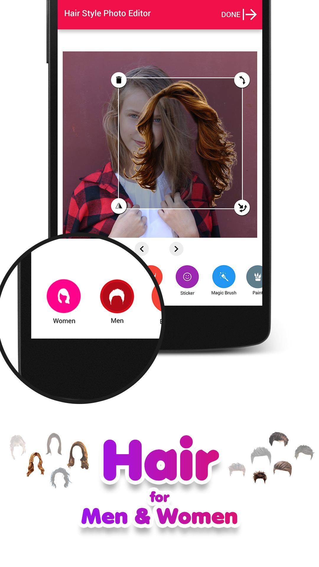 Hair Styler: The Hair Style Photo Editor App