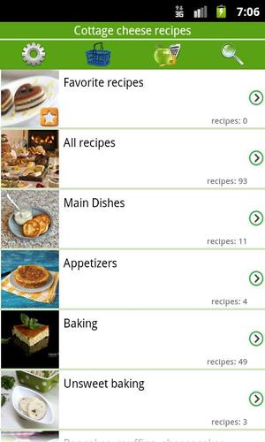 Cottage cheese recipes