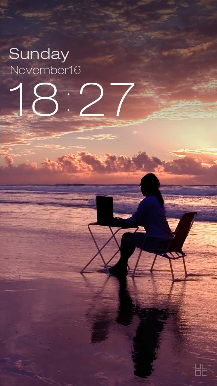 ZUI Locker Theme - Sunrise