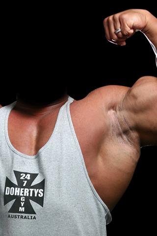 Body Building Photo Making