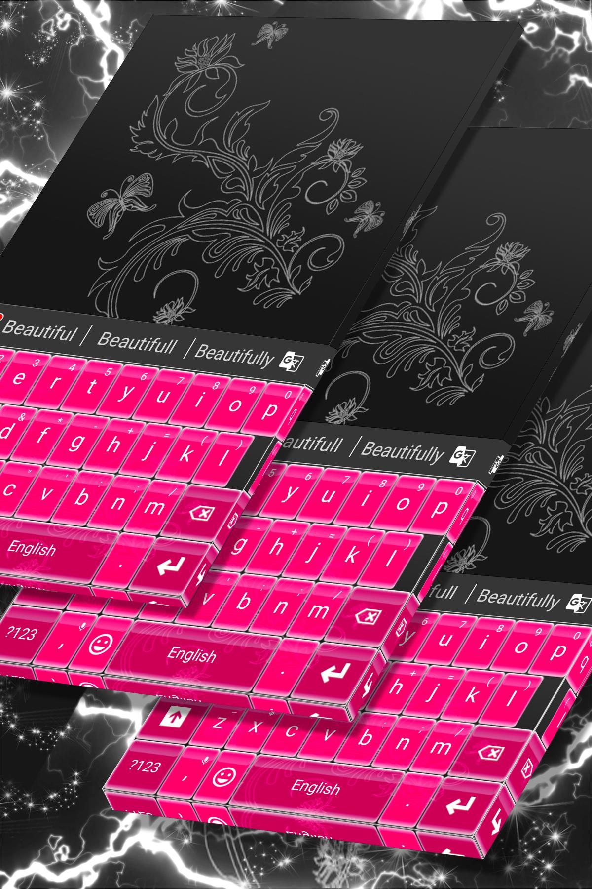 Keyboard Big Font Theme
