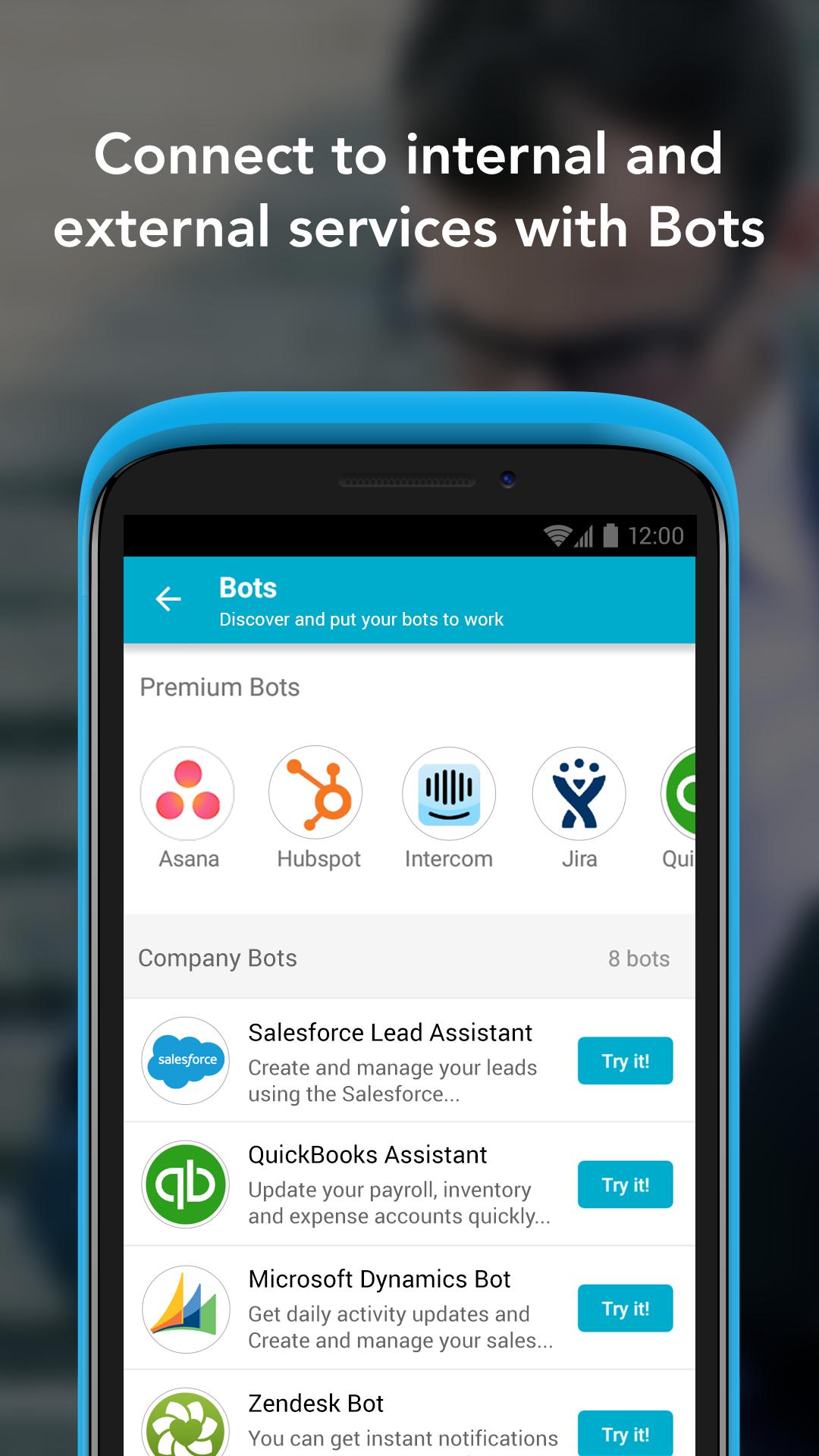 Business Messaging, Chat Bots