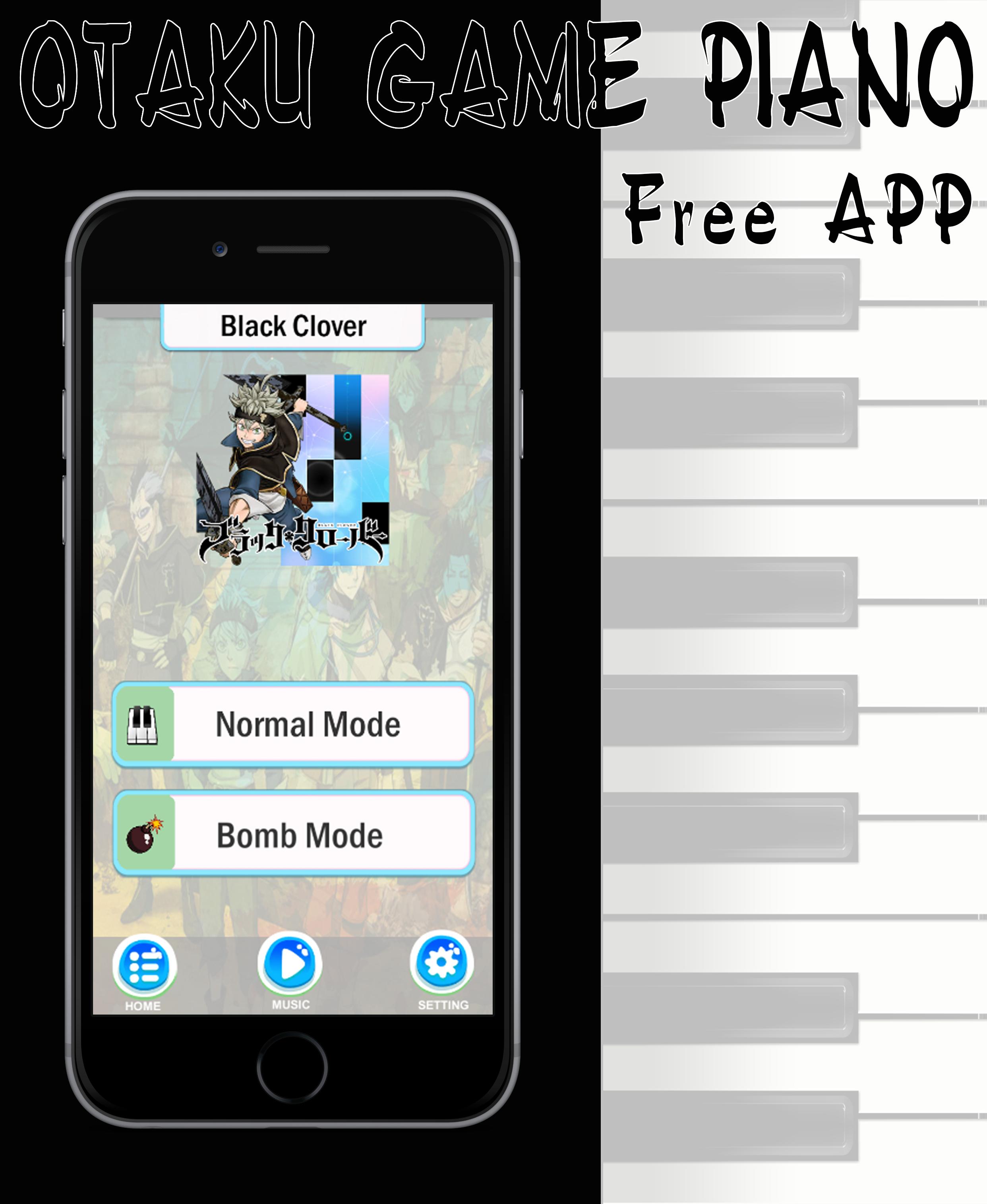 Black Clover Game Piano