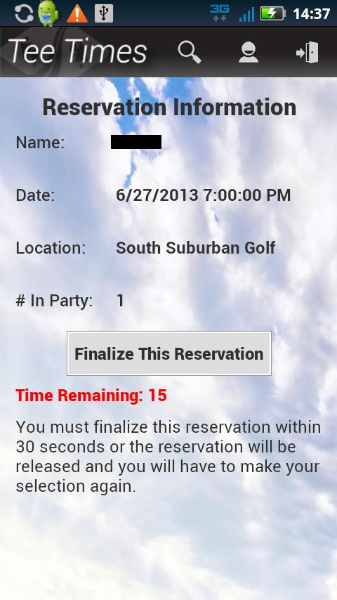 South Suburban Tee Times