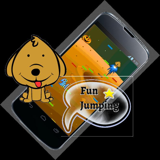 Puppy run jump jump game