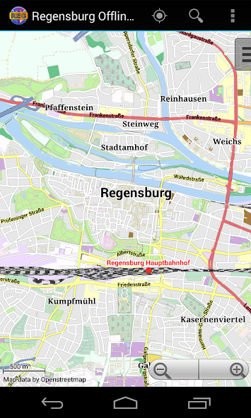 Regensburg Offline City Map