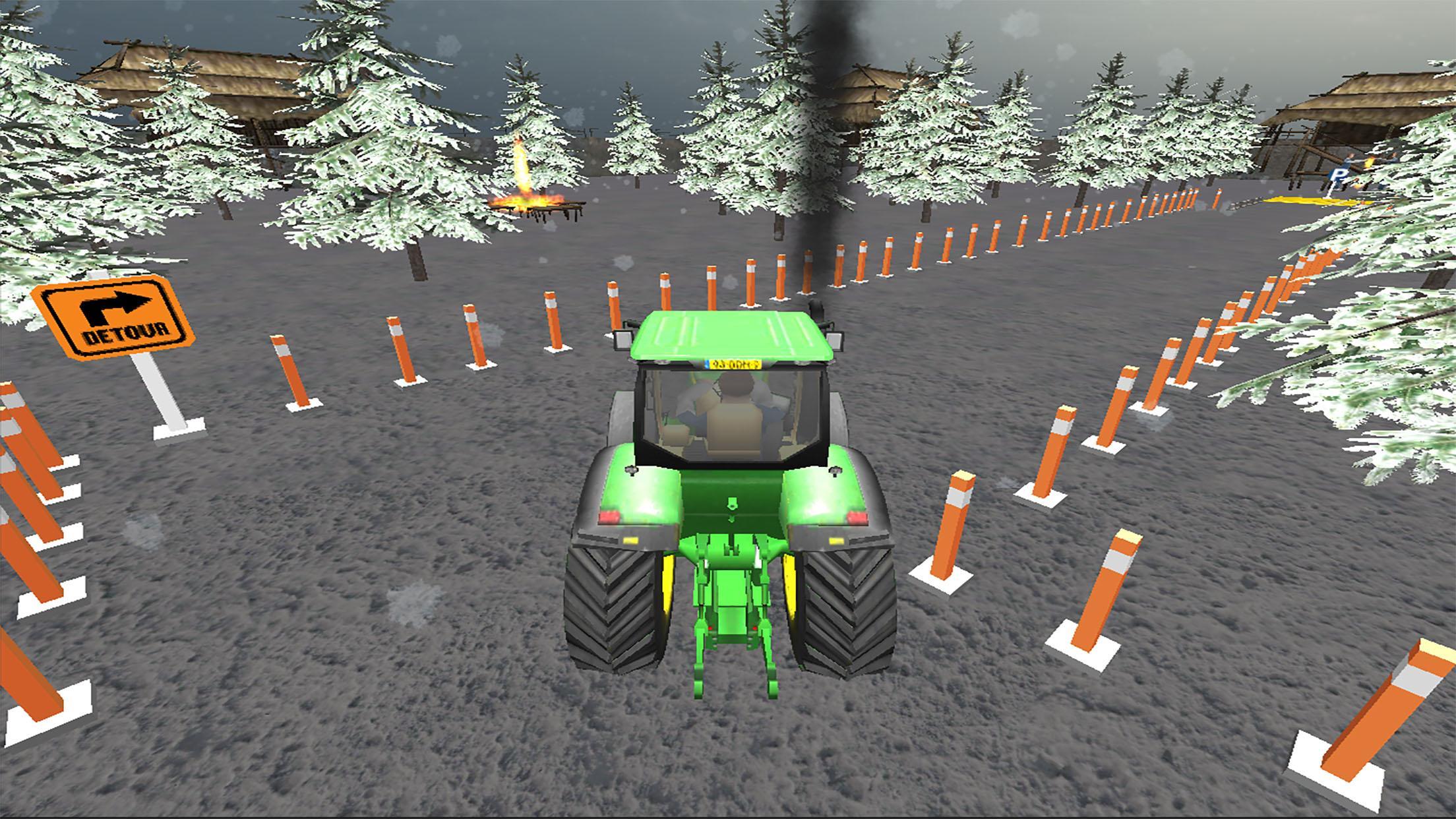 Farming Tractor Parking Games