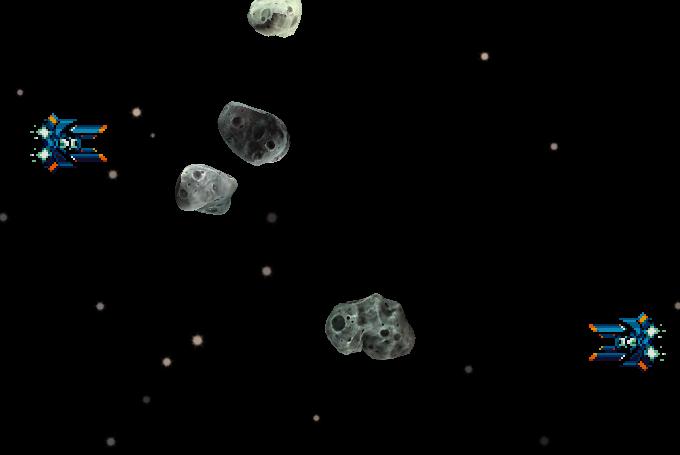 Two Players - Spaceship Shoot