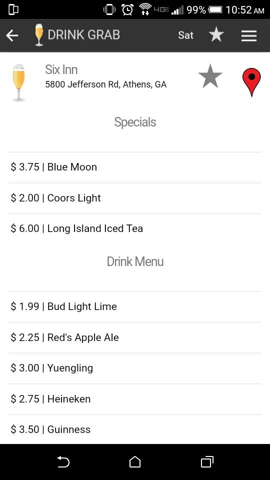 DrinkGrab - Drink Specials Near Me