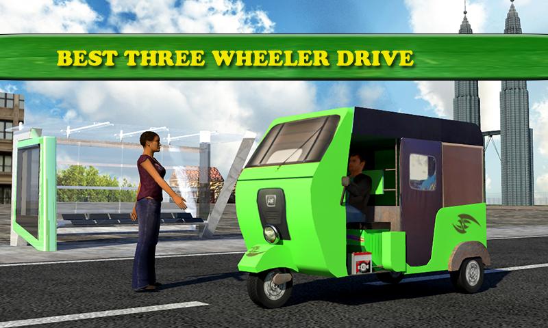 Tuk Tuk Auto Rickshaw Driver 2